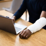 An injured man filing a workers compensation claim